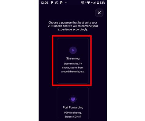 Streaming with PureVPN