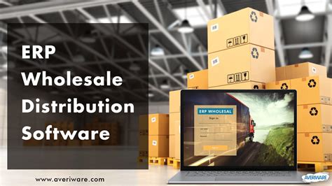 Streamlining Wholesale Distribution with ERP Software