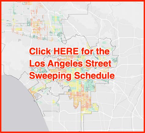 Street Sweeping Los Angeles Map