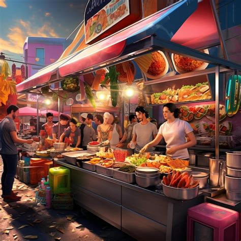 Street Food Scene