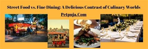 Street Food vs. Fine Dining