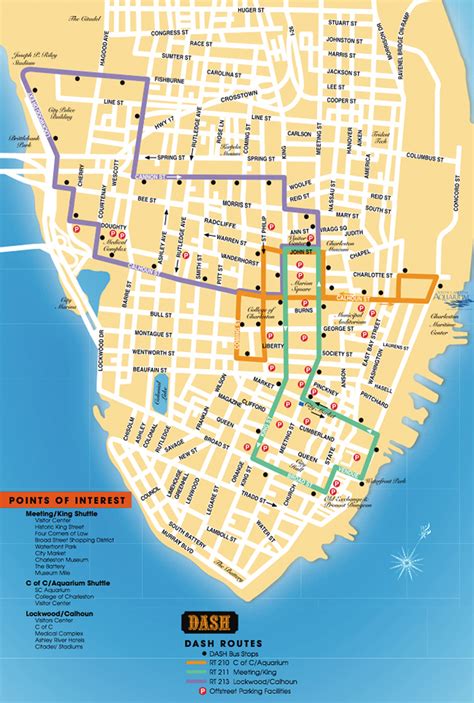 Street Map Of Charleston Sc