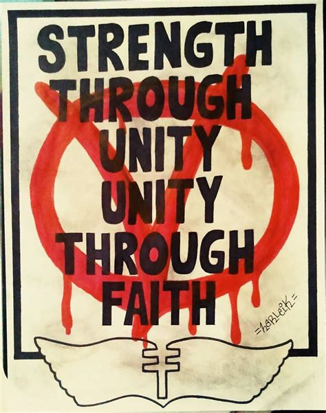 Strength Through Unity Unity Through Strength