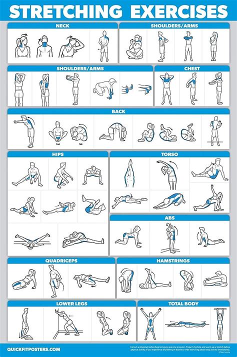 Stretch Exercise Posters