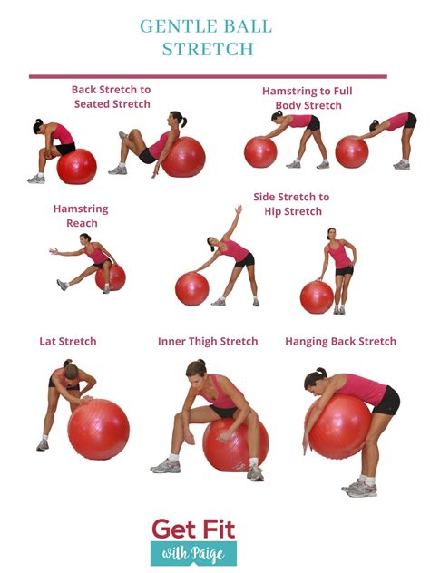 Stretch Exercises With Ball
