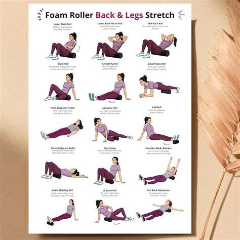 Stretch Exercises With Foam Roller