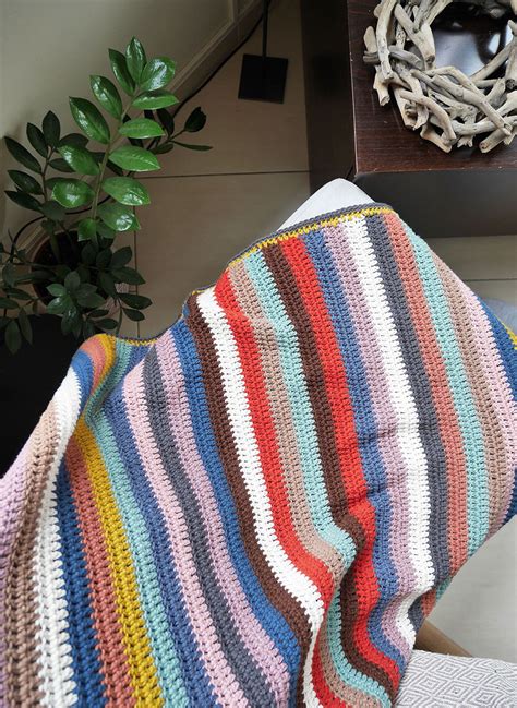 Striped Blanket Crochet