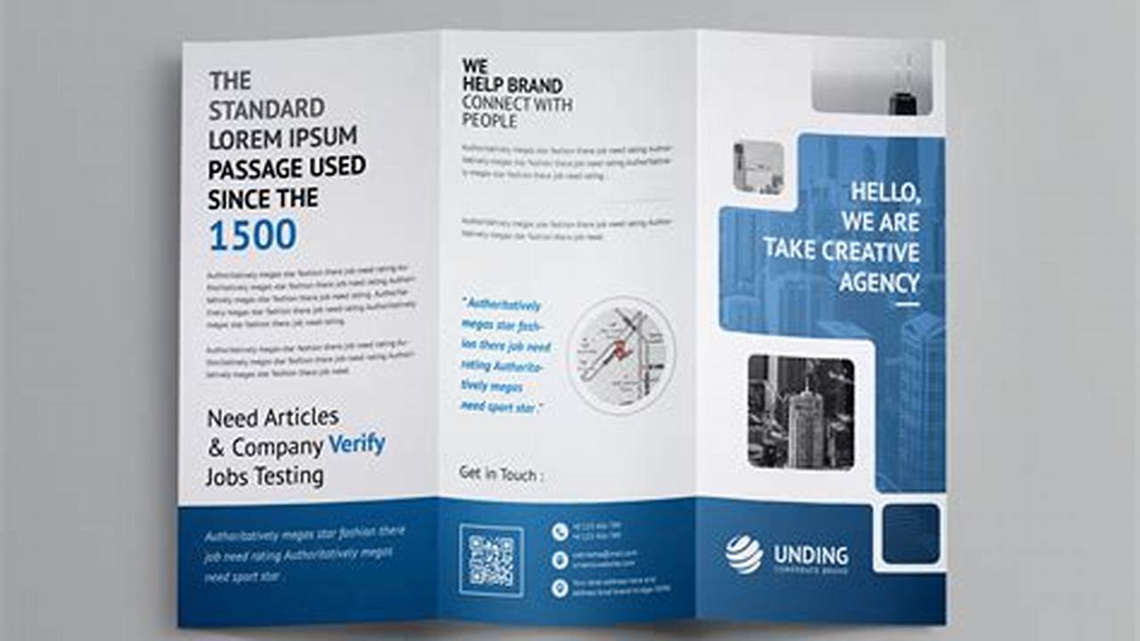 Strong Visuals, Brochure Template