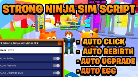 Strong Ninja Simulator Autofarm Script