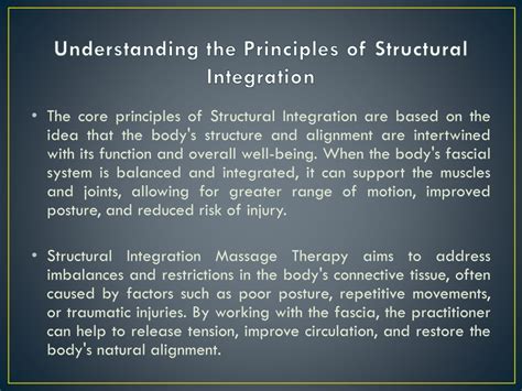 Structural Integration Definition
