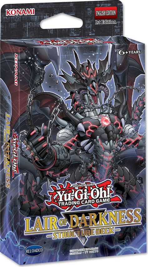 YuGiOh Lair of Darkness Triple Structure Deck Combo Includes 3 Decks