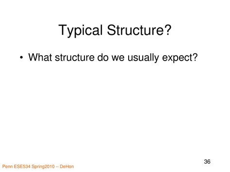 Structure &amp; what to expect: