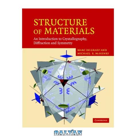 Structure Of Materials: An Introduction To Crystallography Diffraction And Symmetry Highlights