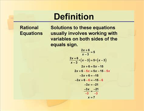 Structure of Rational Equation