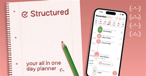 Structured – Daily Planner