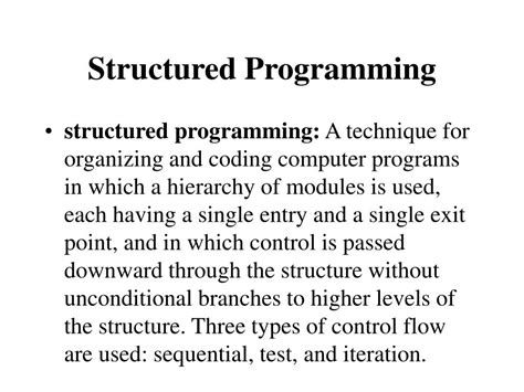 Structured