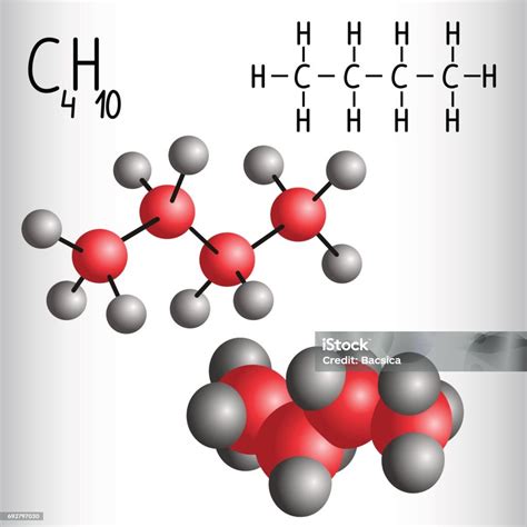 Struktur Molekul C4H10