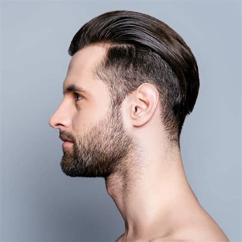 Stubble Beard Side Profile