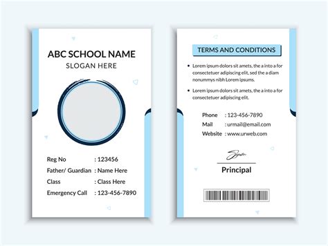 Student Id Template