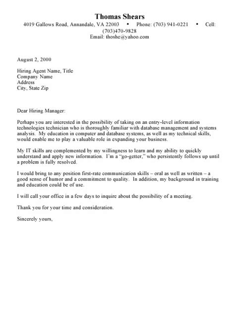 Student Resume Cover Letter