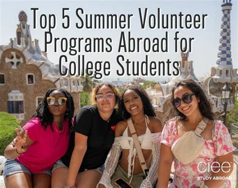 Student Volunteer Programs Abroad