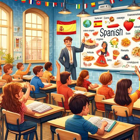 Student practicing Spanish