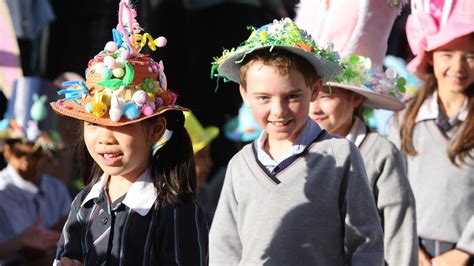 Students Are Excited For Easter