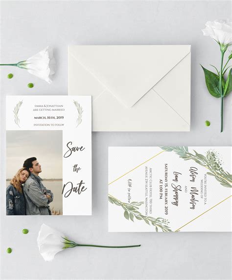 Studio His And Hers Wedding Invitations Templates