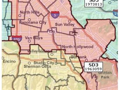 Los Angeles Zip Code Map FULL (Zip Codes colorized) Otto Maps