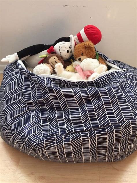 Say Goodbye to Messy Rooms with Our Stuffed Animal Storage Bag - The Perfect Solution for Toy Organization!