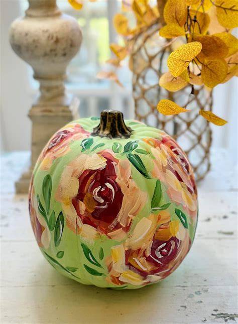 Stunning Painted Pumpkin Designs