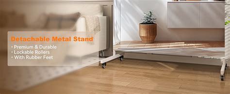 Sturdy Frame and Smooth-Rolling Casters