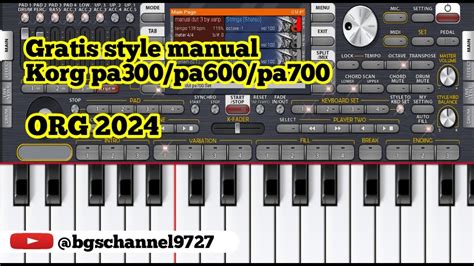 Style Dangdut Pa600 Gratis