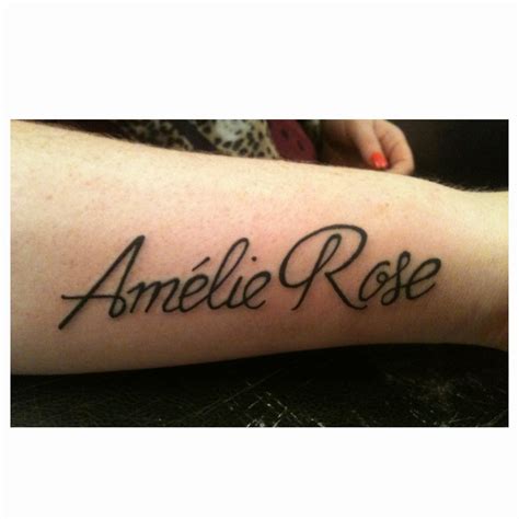 Style Name Tattoo