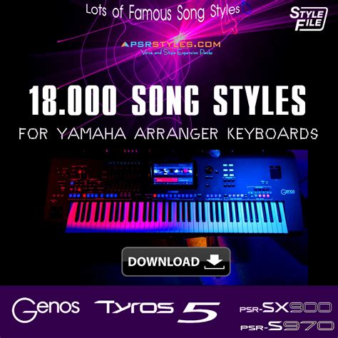 Style Song Keyboard Yamaha Gratis