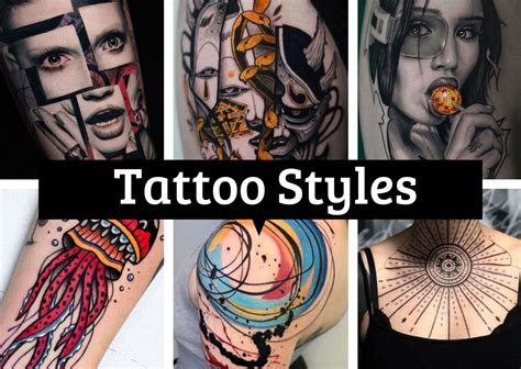 Styles Of Tattoo