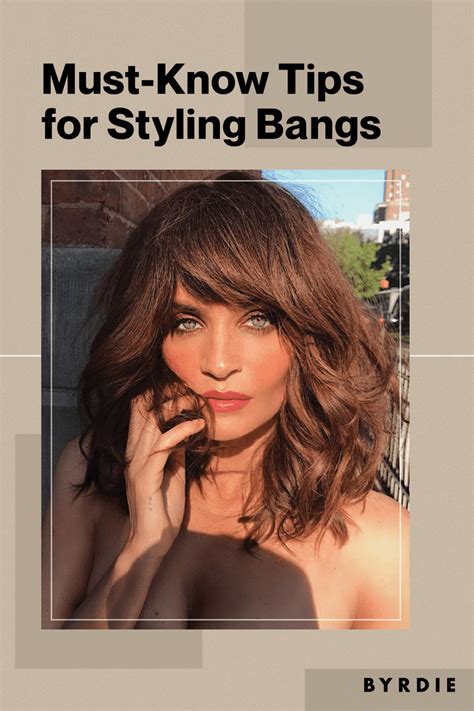 Styling Bangs