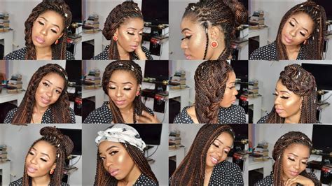 Styling Braids Different Styles