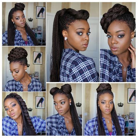 Styling Options for Box Braids