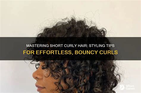 Styling Secrets Mastering the Curly Bounce