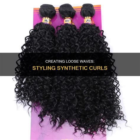 Styling Synthetic Curls