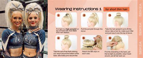 Styling Tips for Cheerleader Hair Extensions