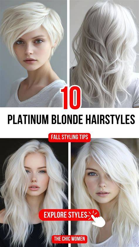 Styling Tips for Platinum Hair