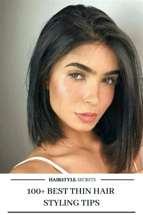 Styling Tips for Thin Hair