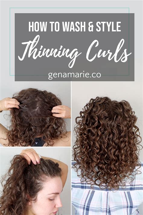 Styling Tips for Thinning Curly Hair