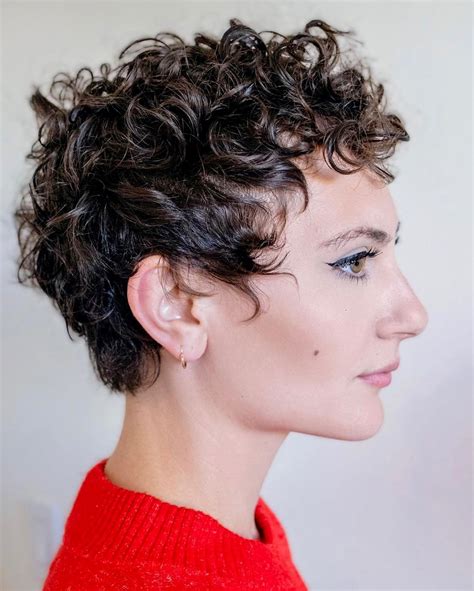 Styling Your Curly Pixie