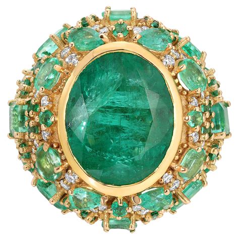 Styling Your Emerald Diamond Cocktail Ring
