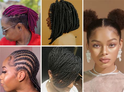 Styling Your Short Braids