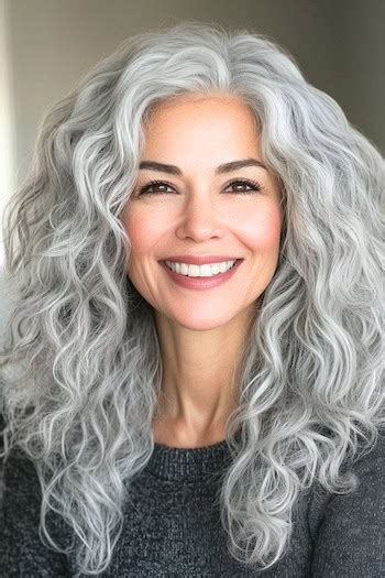 Styling Your Silver Curls