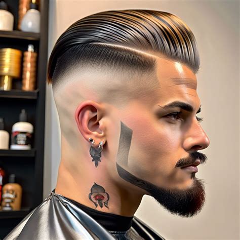 Styling Your Slick Back Fade at Home